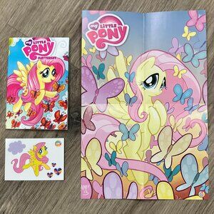 My Little Pony Fluttershy Micro-Comic Fun Pack (includes mini-poster & sticker)